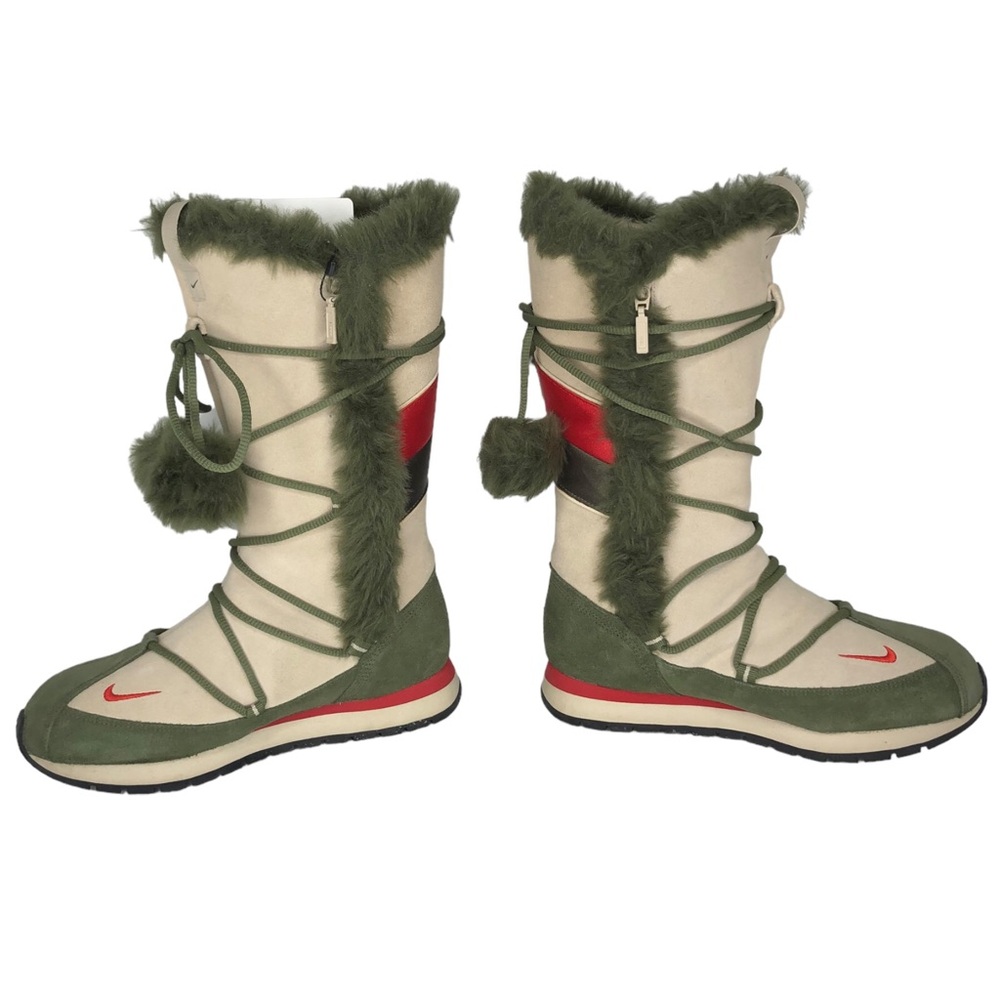 Nike Y2K Tall Suede Winter Snow Boots - Picture 6 of 13